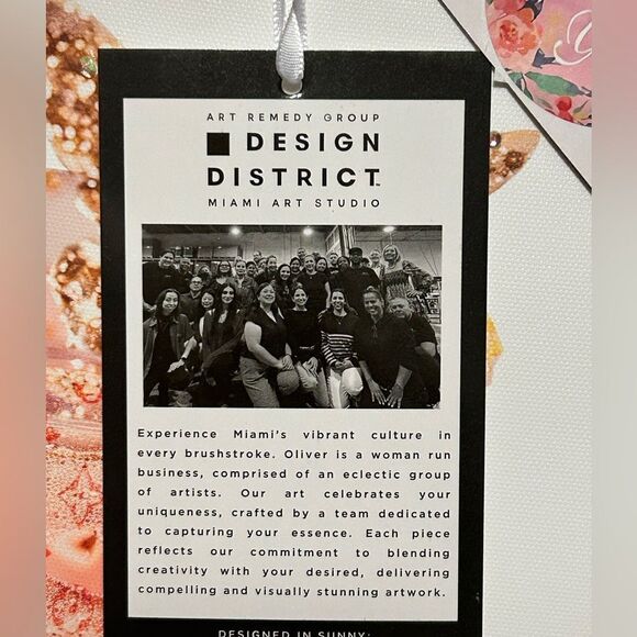 Gucci Martini Glass Home decor Wall Art NWT - Picture 6 of 7